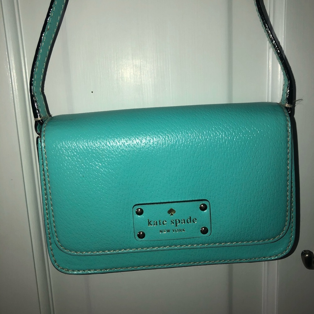 Blue Kate Spade Crossbody Bag
